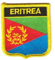 Wappen Aufnäher Fahne Eritrea