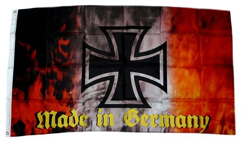 Flagge / Fahne Eisernes Kreuz Made in Germany 90 x 150 cm