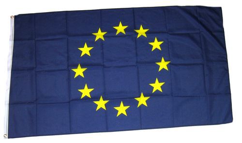 Flagge / Fahne Europa 12 Sterne 60 x 90 cm, Flaggen 60 x 90 cm, Sonderformate
