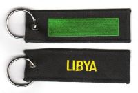 Fahnen Schlüsselanhänger Libyen