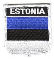 Wappen Aufnäher Fahne Estland