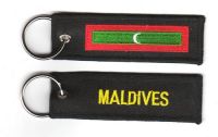 Fahnen Schlüsselanhänger Malediven