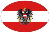 Wappen Aufkleber Sticker Österreich Adler