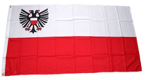 Flagge / Fahne Lübeck Hissflagge 90 x 150 cm