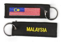 Fahnen Schlüsselanhänger Malaysia