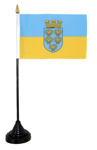 Tischfahne Österreich - Niederösterreich 11 x 16 cm Fahne Flagge