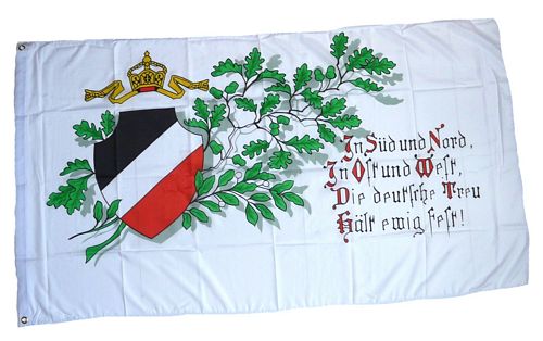 Fahne / Flagge Deutsches Reich Kaiserreich 60 x 90 cm, Größe 60 x 90 cm, Sonderformate